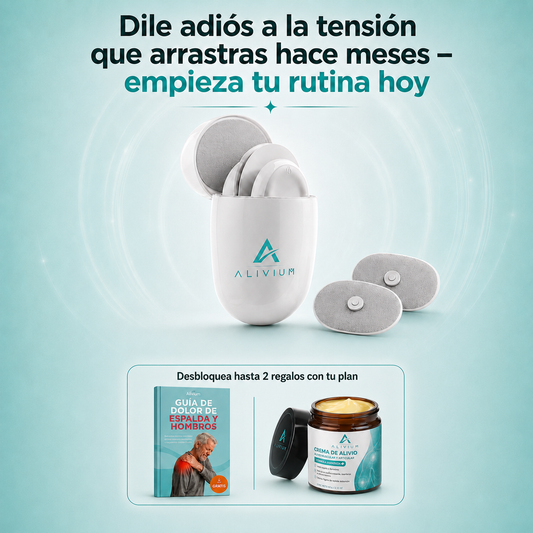 Alivium™ – Masajeador para el Alivio de Tensión Muscular
