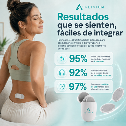 Alivium™ – Masajeador para el Alivio de Tensión Muscular