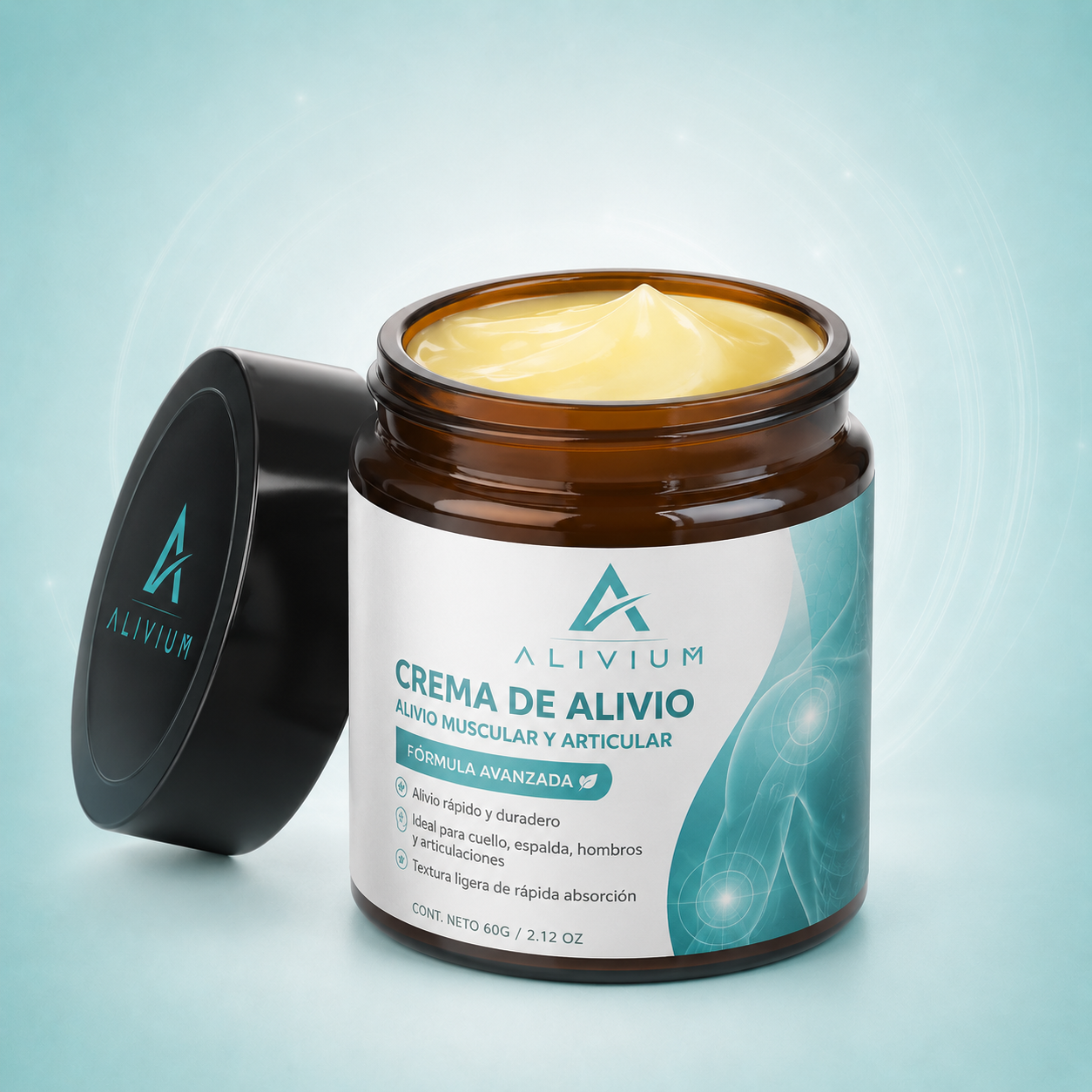 Alivium™ Crema para el Dolor Muscular